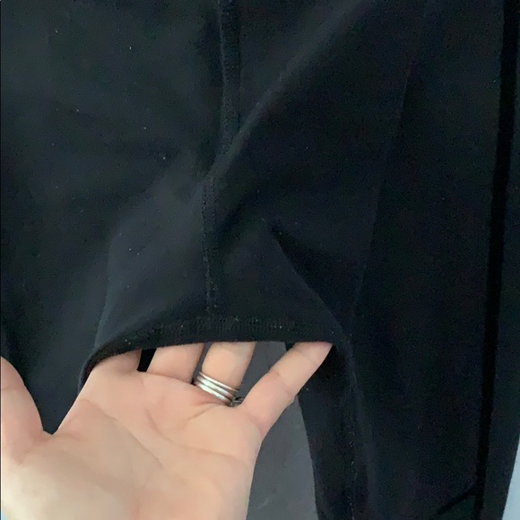 ALO Flocked High-waist Motto Legging Black XS - Picture 6 of 9